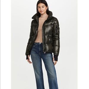 This cozy puffer from SAM. updates a traditional bomber silhouette